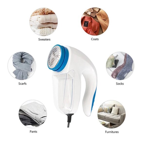 Electric Clothes Lint Pill Fluff Remover Fabrics Sweater Fuzz Shaver Household - Picture 7 of 7